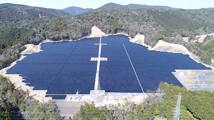 太陽光発電（南伊勢神津佐メガソーラー第２発電所）