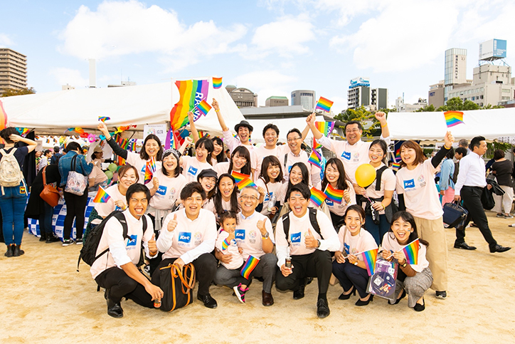 「東京レインボープライド2019」参加時の様子