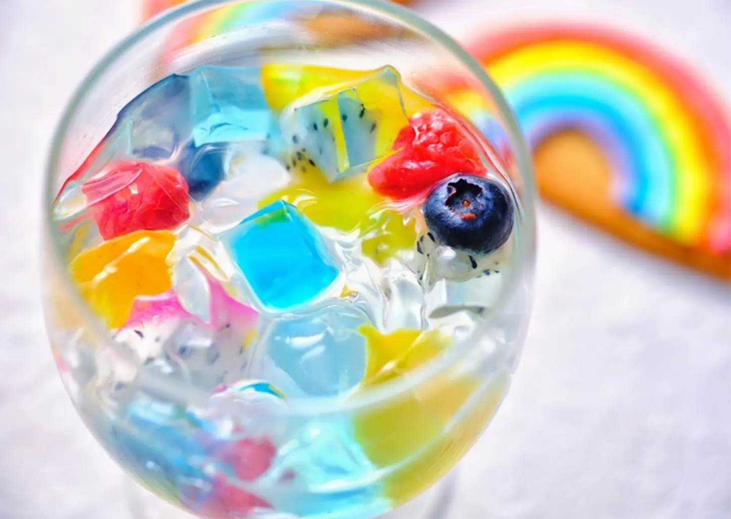 きらめきフルーツゼリーフロート