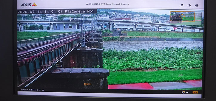 河川監視カメラ画像