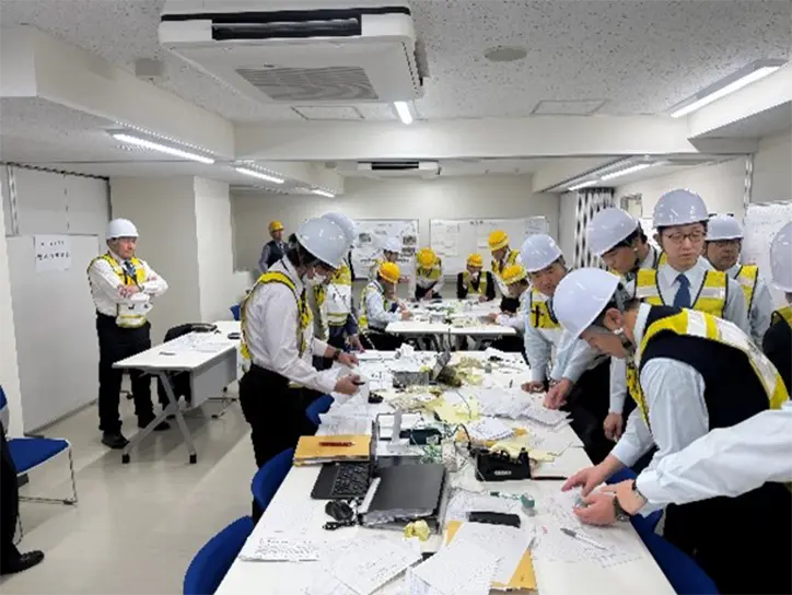 異例事態対応訓練（名古屋対策本部）