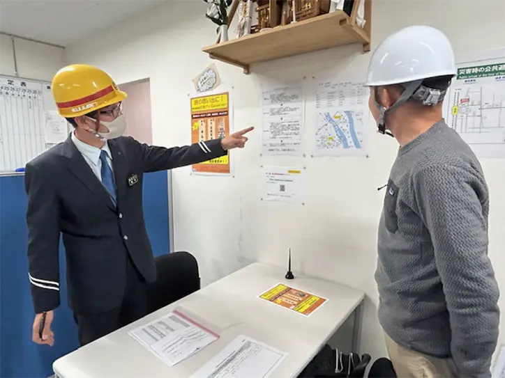 拠点駅参集訓練（桑名駅）