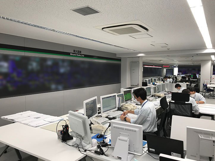 大阪総合指令室