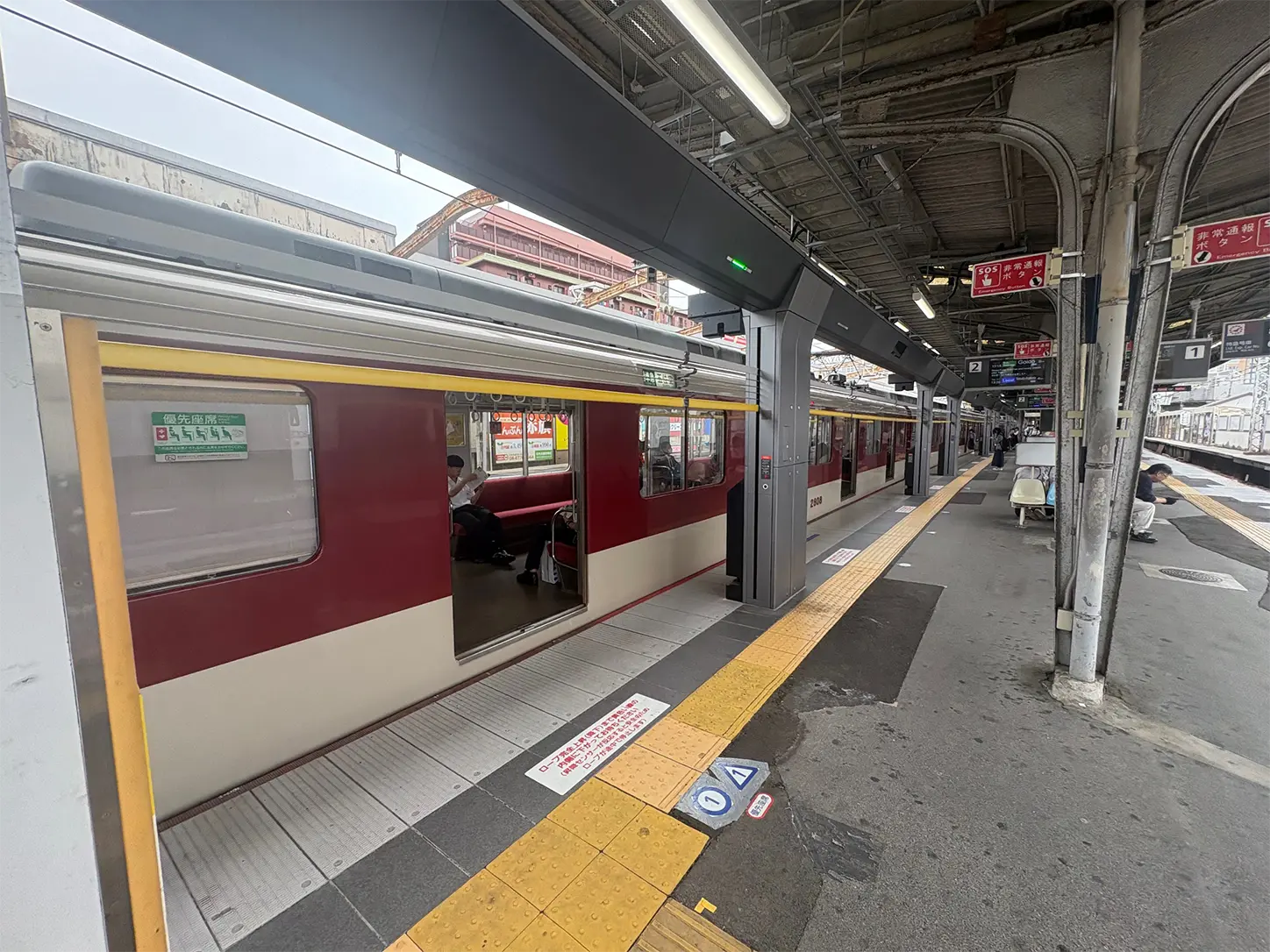 ロープ降下時の状態