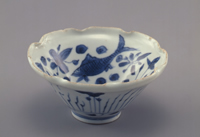 伊勢物語八橋図　岡田為恭筆