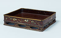 重要文化財 銅板地螺鈿花鳥文説相箱