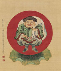 大黒天図 柳沢淇園筆 MIHO MUSEUM蔵