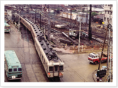 奈良駅地下工事